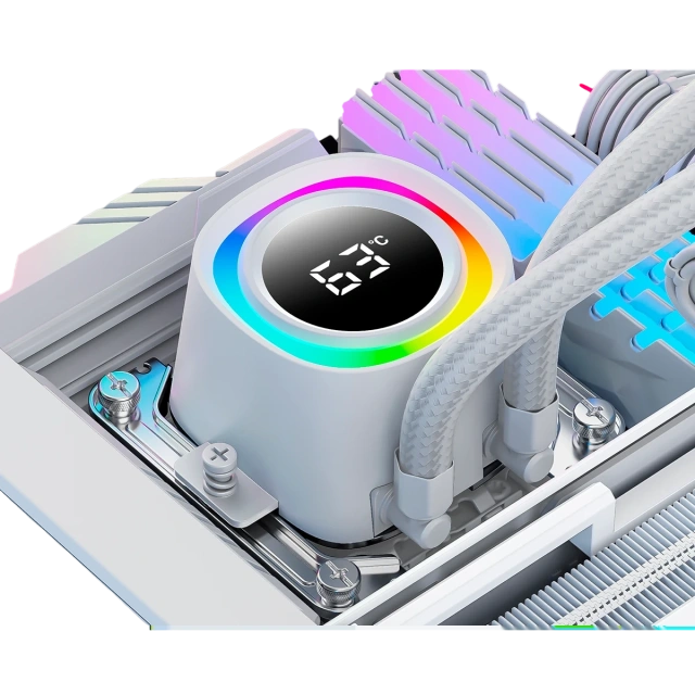 Система жидкостного охлаждения для процессора ID-COOLING FX360 TD White купить! 